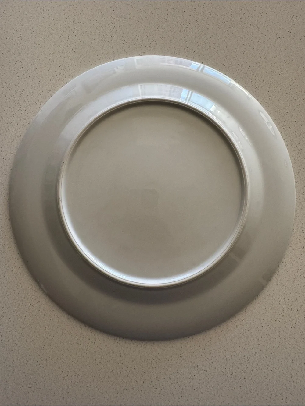 Vintage Washington DC Historical Plate with Gold Detail
